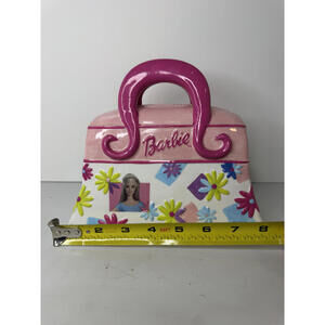 Vintage Barbie Ceramic Purse Coin Bank